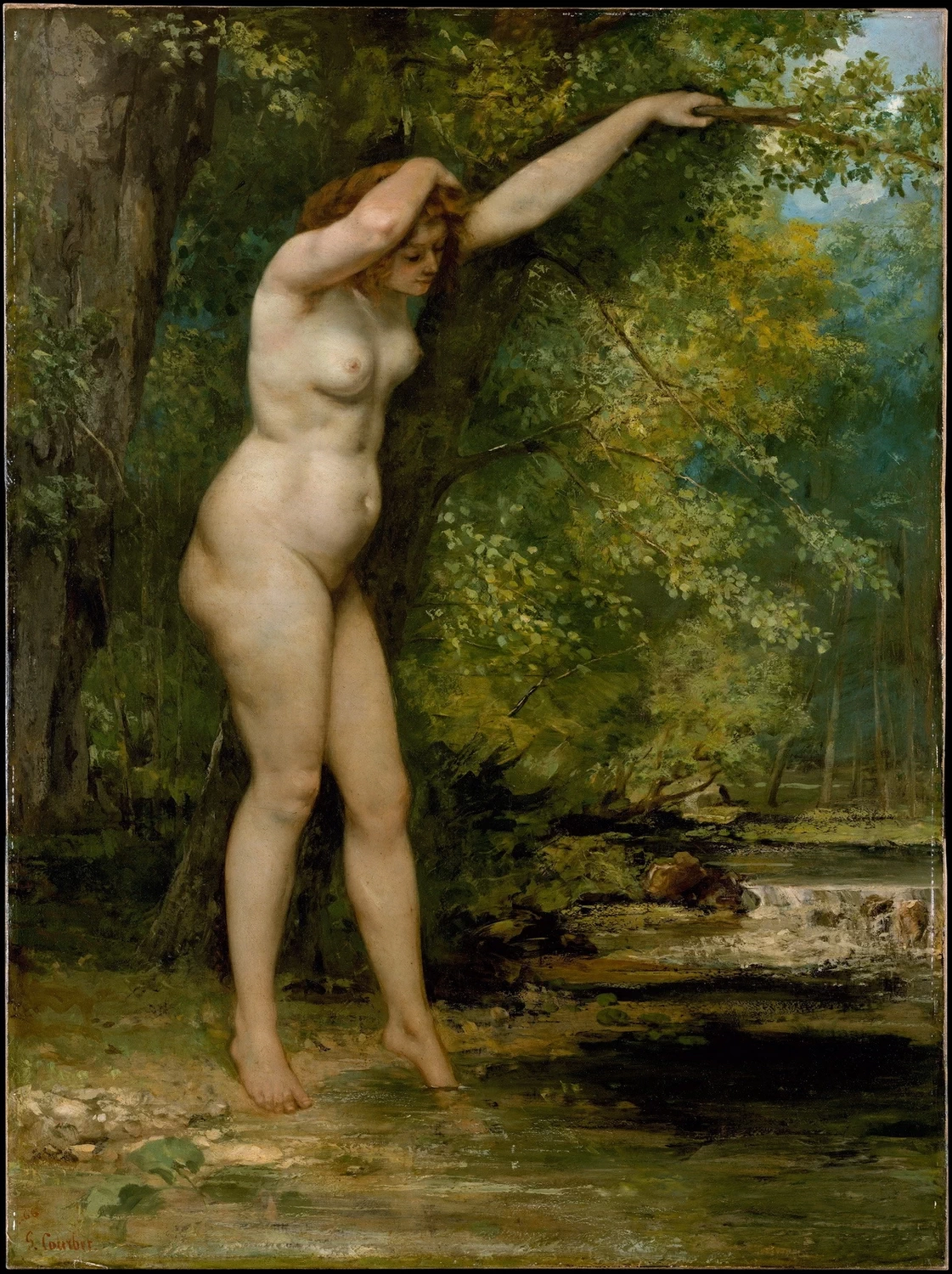   117-La giovane bagnante-Metropolitan Museum of Art-New York